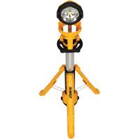 Lampe sans fil sur tr&eacute;pied 20V Max, DEL, 3000 lumens, Boîtier en Plastique Mukwa Safety Services