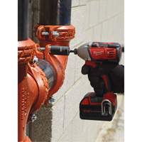 Shockwave Impact Socket Adapter, 1/4" Drive Size, 1/2" Male Size, Ball, 2" L Mukwa Safety Services