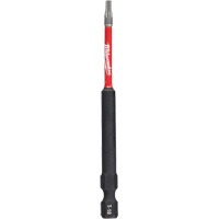 Shockwave Impact Duty Screwdriver Bit, Torx, T-10 Tip, 1/4" Drive Size, 3-1/2" Length Mukwa Safety Services