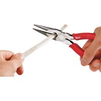Comfort Grip Long Nose Pliers, 8" L Mukwa Safety Services