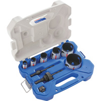 Plumber Bi-Metal Hole Saw Set, 9 Pieces Mukwa Safety Services