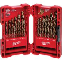 Red Helix Drill Bit Set, 29 Pieces, Cobalt Mukwa Safety Services