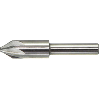 Drillco&reg; Chatterless Countersink, 2", High Speed Steel, 90° Angle, 6 Flutes Mukwa Safety Services