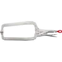Torque Lock Locking Pliers with Swivel Jaws, 18" Length, C-Clamp Mukwa Safety Services