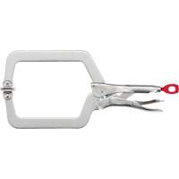 Torque Lock Locking Pliers with Swivel Jaws, 9" Length, C-Clamp Mukwa Safety Services