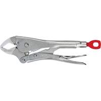 Torque Lock MaxBite Locking Pliers, 10" Length, Curved Jaw Mukwa Safety Services