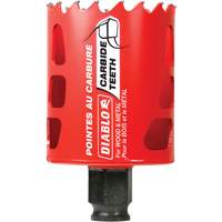 Scie cloche pour bois et m&eacute;tal, 2", Profondeur de la coupe 2-3/8", Carbure Mukwa Safety Services