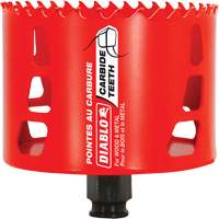 Scie cloche pour bois et m&eacute;tal, 3-5/8", Profondeur de la coupe 2-3/8", Carbure Mukwa Safety Services