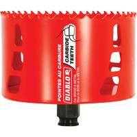 Scie cloche pour bois et m&eacute;tal, 4-1/4", Profondeur de la coupe 2-3/8", Carbure Mukwa Safety Services