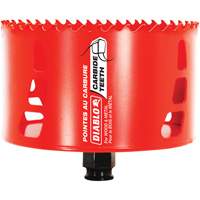 Scie cloche pour bois et m&eacute;tal, 4-1/2", Profondeur de la coupe 2-3/8", Carbure Mukwa Safety Services