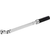 Micrometer Torque Wrench, Click, 3/8" Square Drive, 10.17 - 105.1 N.m/5 - 75 ft-lbs. Mukwa Safety Services