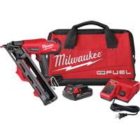 M18 Fuel 15 Gauge Finish Nailer Kit, 18 V, Lithium-Ion Mukwa Safety Services