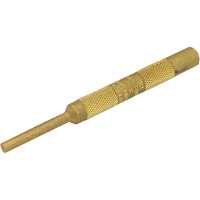 Brass Pin Punch, 3/16" Dia. x 4" L Mukwa Safety Services