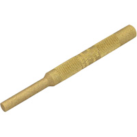 Brass Pin Punch, 1/4" Dia. x 4" L Mukwa Safety Services