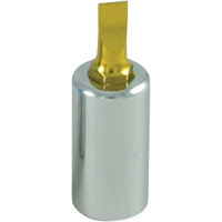 Gold Tip Screwdriver Bit, Slot, 13/64", 1/4" Drive Mukwa Safety Services