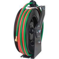 Welding Hose Reel, Welding Gases, 1/4" x 25', Single Hose, 300 psi Mukwa Safety Services