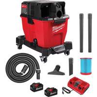 Aspirateur sec/humide sans fil &agrave; bloc-pile double M18 Fuel, 18 V, Capacit&eacute; 9 gal. Mukwa Safety Services