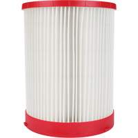 Large Wet/Dry Vacuum Filter, Hepa, Fits 12 US gal./9 US gal./6 US Gal. Mukwa Safety Services