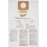 Fleece Dust Bags, 6 US Gal. Mukwa Safety Services