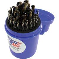Triumph&reg; Drill Bit Set, 115 Pieces, High Speed Steel Mukwa Safety Services
