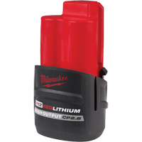 M12 Redlithium High Output CP2.5 Battery Pack, Lithium-Ion, 12 V, 2.5 Ah Mukwa Safety Services