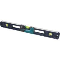 High-Accuracy Level, Box, 2' L, Aluminum, 3, Non-Magnetic Mukwa Safety Services