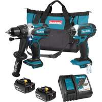 LXT Cordless 2-Tool Combo Kit, Lithium-Ion, 18 V Mukwa Safety Services