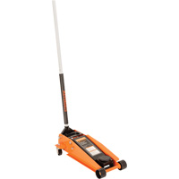 964D 2XP Floor Jack, 4 Ton(s) Capacity, 4-1/3" Lowered, 20-1/2" Raised, Manual Hydraulic Mukwa Safety Services