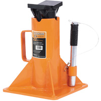 878B Heavy-Duty Jack Stand, Locking Pin, 22 Ton(s) Capacity, 13-3/4" - 19-3/4" H Mukwa Safety Services