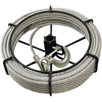 JGP-300A 3 Ton 66' Cable Assembly for Jet Wire Grip Pullers Mukwa Safety Services
