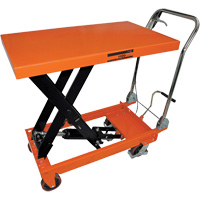 SLC-1100 SLC Series Hydraulic Scissor Lift Cart, 39" L x 21" W, 1100 lbs. Cap. Mukwa Safety Services