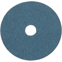 Resin Fibre Sanding Disc, 7" Dia., Z24 Grit, Zirconia Alumina Mukwa Safety Services