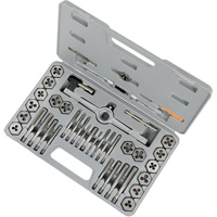 TD40A Premium SAE Alloy Tap & Die Set, 40 Pieces Mukwa Safety Services
