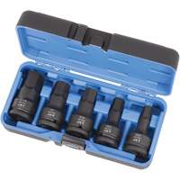 PHB-3405 Impact Bit Socket Sets, Hex, 3/4" Drive, 5 Pcs Mukwa Safety Services