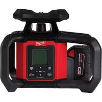 M18 Red Exterior Dual Slope Rotary Laser Level Kit with Receiver & Remote, 4000' (1219.2 m) Mukwa Safety Services