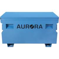 Jobsite Tool Box, 48" x 24" x 27-3/5", Steel, Blue Mukwa Safety Services