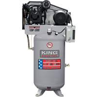 2-Stage Air Compressor, 80 Gal. (96 US Gal) Mukwa Safety Services