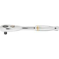 90-Tooth Quick Release Teardrop Ratchet, 1/4" Drive, Ergonomic Handle Mukwa Safety Services