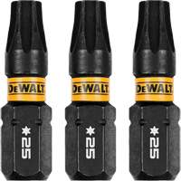 Forets pour tournevis &agrave; chocs FLEXTORQ 3 mcx, Torx, T-25, Prise 1/4" Mukwa Safety Services