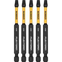 Forets pour tournevis &agrave; chocs FLEXTORQ 5 mcx, Torx, T-25, Prise 1/4" Mukwa Safety Services