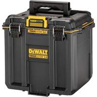 Boîte &agrave; outils compacte et profonde ToughSystem 2.0, 10" x 15-7/20" x 13-4/5", Noir/Jaune Mukwa Safety Services