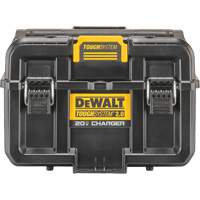 Chargeur 20V &agrave; deux ports ToughSystem 2.0, 14" x 15" x 9", Noir/Jaune Mukwa Safety Services