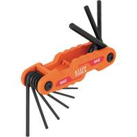Jeu de cl&eacute;s hexagonales pliant et compact, 9 mcx, Imp&eacute;rial Mukwa Safety Services