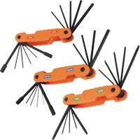 Pro Folding Hex Key Set, 31 Pcs., Metric & Imperial/Torx&reg; Mukwa Safety Services