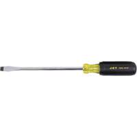 JKSS-8R Slot Screwdriver, 3/8" Tip, Round, 8" L, Cushion Grip Handle Mukwa Safety Services