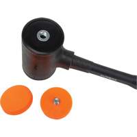 Dead Blow Hammer, 45 oz. Head Weight, Polyurethane Face, Fibreglass Handle, 13" L Mukwa Safety Services