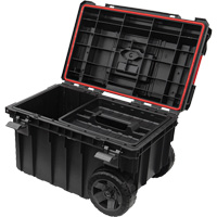 Coffre &agrave; outils roulant Arx, 23-4/5" x 16" x 15-3/5", Noir Mukwa Safety Services