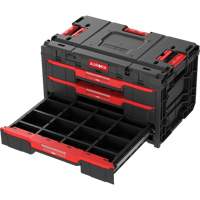 Boîte &agrave; outils &agrave; 3 tiroirs Arx, 23-1/10" x 15" x 13-2/5', Noir Mukwa Safety Services