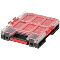 Organisateur moyen avec bacs Arx, 10-3/10" x 14-3/10" x 3", Noir Mukwa Safety Services