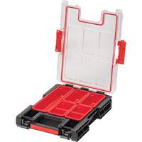 Organisateur moyen avec bacs Arx, 10-3/10" x 14-3/10" x 3", Noir Mukwa Safety Services